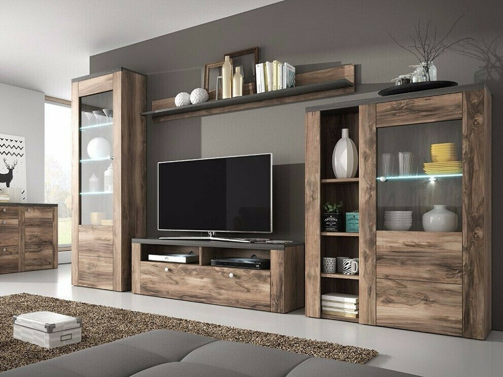 Zidna polica Salelbo 101 (Orah)