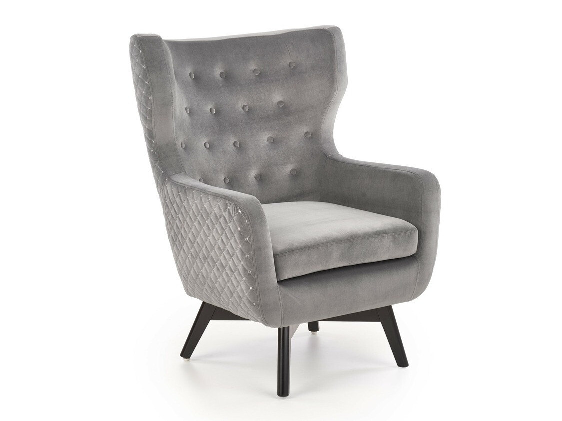 Fotelja Houston 836 (Sivo + Crno)