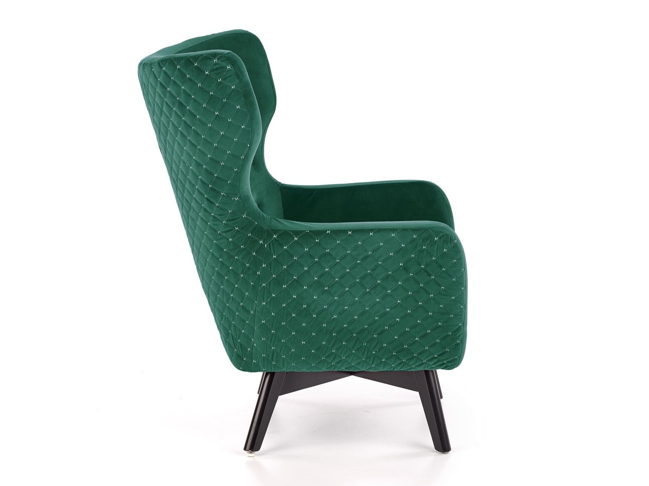 Fotelja Houston 836 (Tamno zelena + Crno)