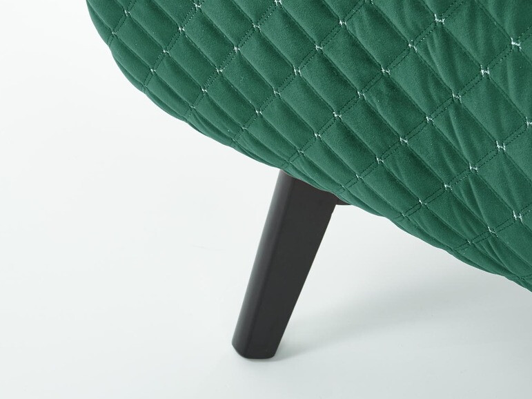 Fotelja Houston 836 (Tamno zelena + Crno)