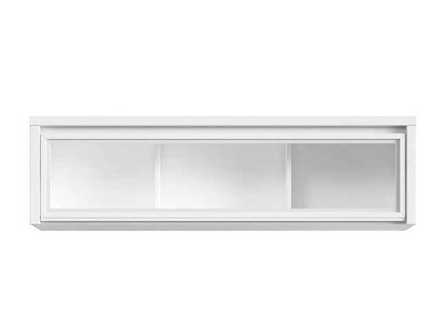 Zidna polica Nolroma 136 (Belo + Mat belo)