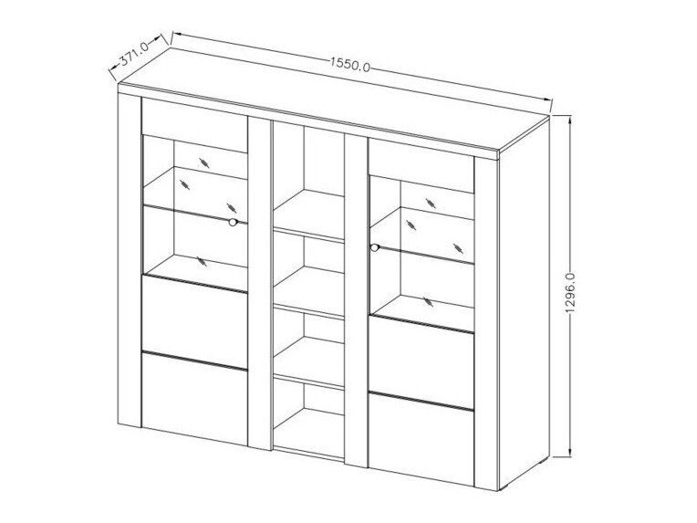 Ormarić Salelbo 117
