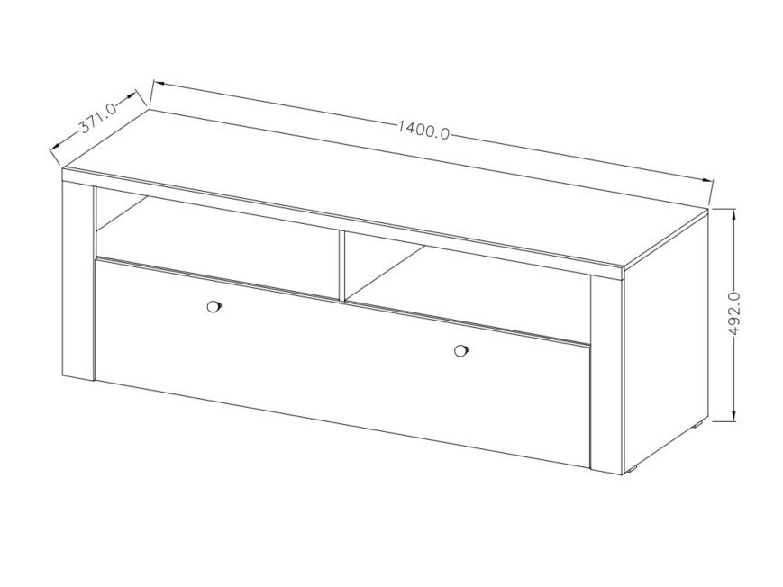 TV komoda Salelbo 115
