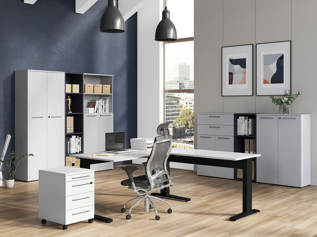 Komoda Eliromo 103 (Svetloosiva)