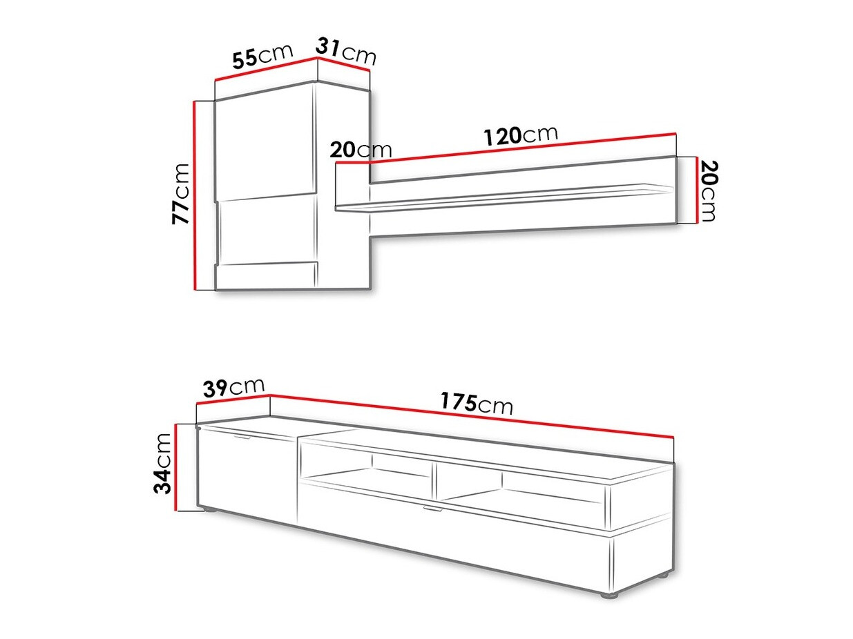 Set za dnevnu sobu Toledo 113