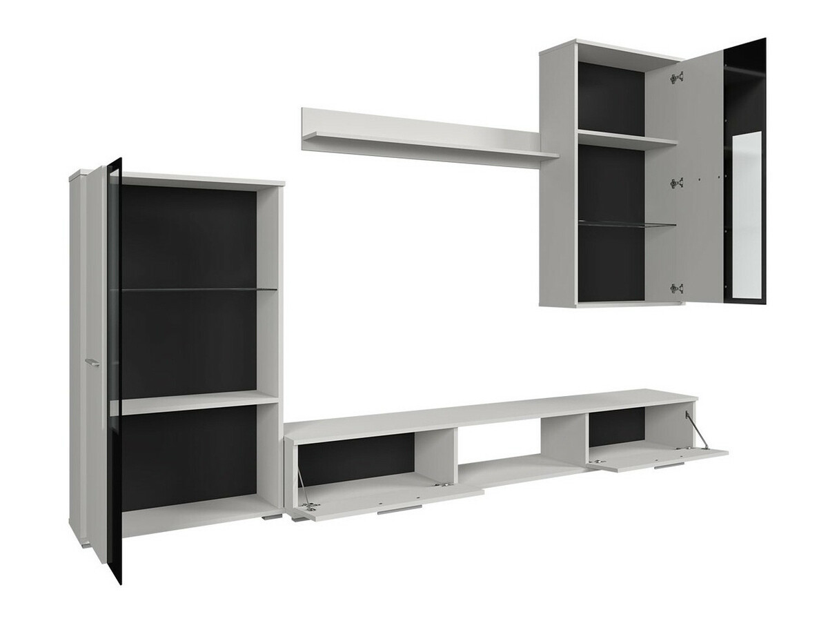 Set za dnevnu sobu Genio (Artisan hrast + Belo)