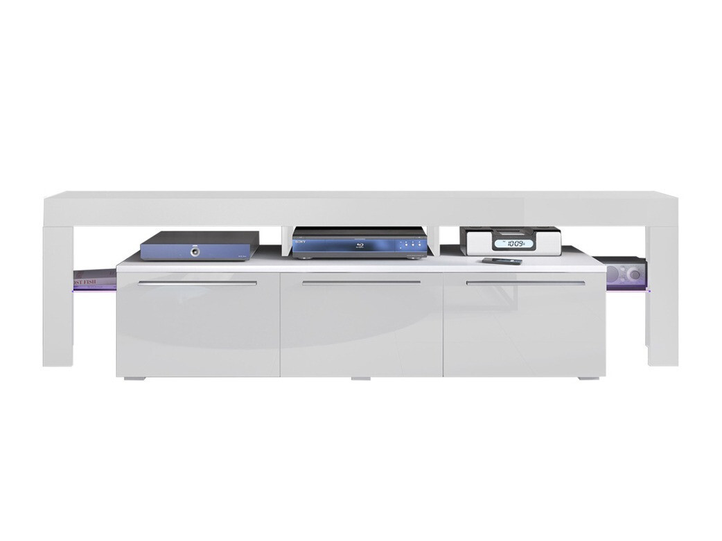 TV komoda Nashville 103 (Belo + Sjajno belo)