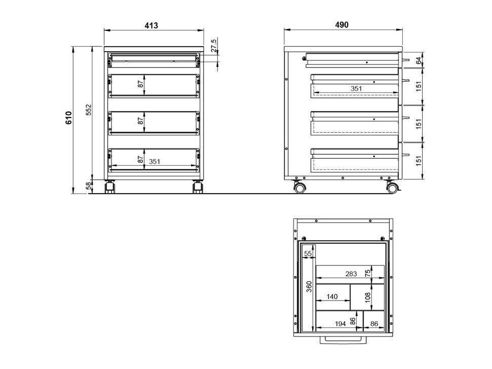Fiokar Lartesi 105 (Graphite + Unuk hrast)