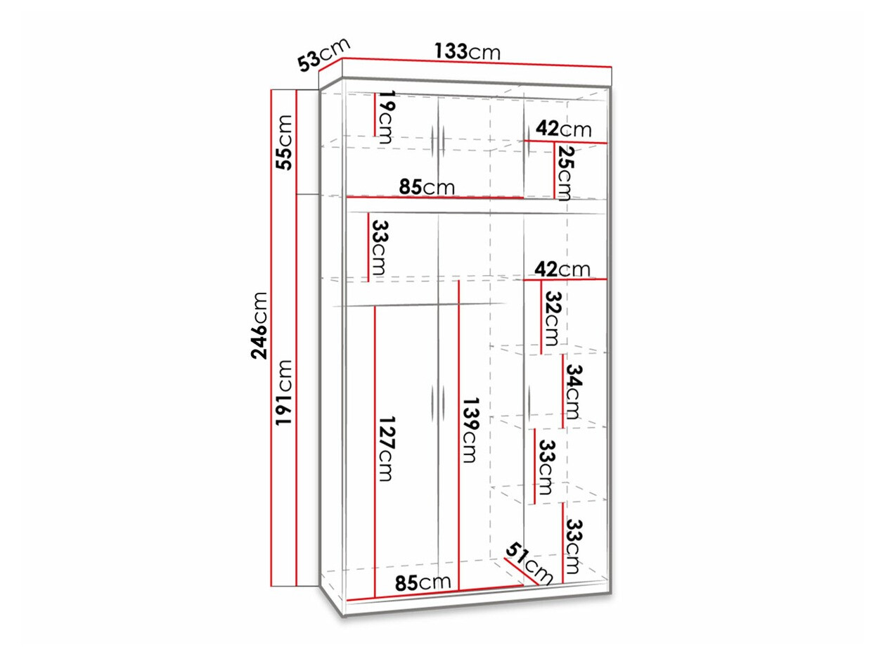 Ormar Novduni 104 (Belo)