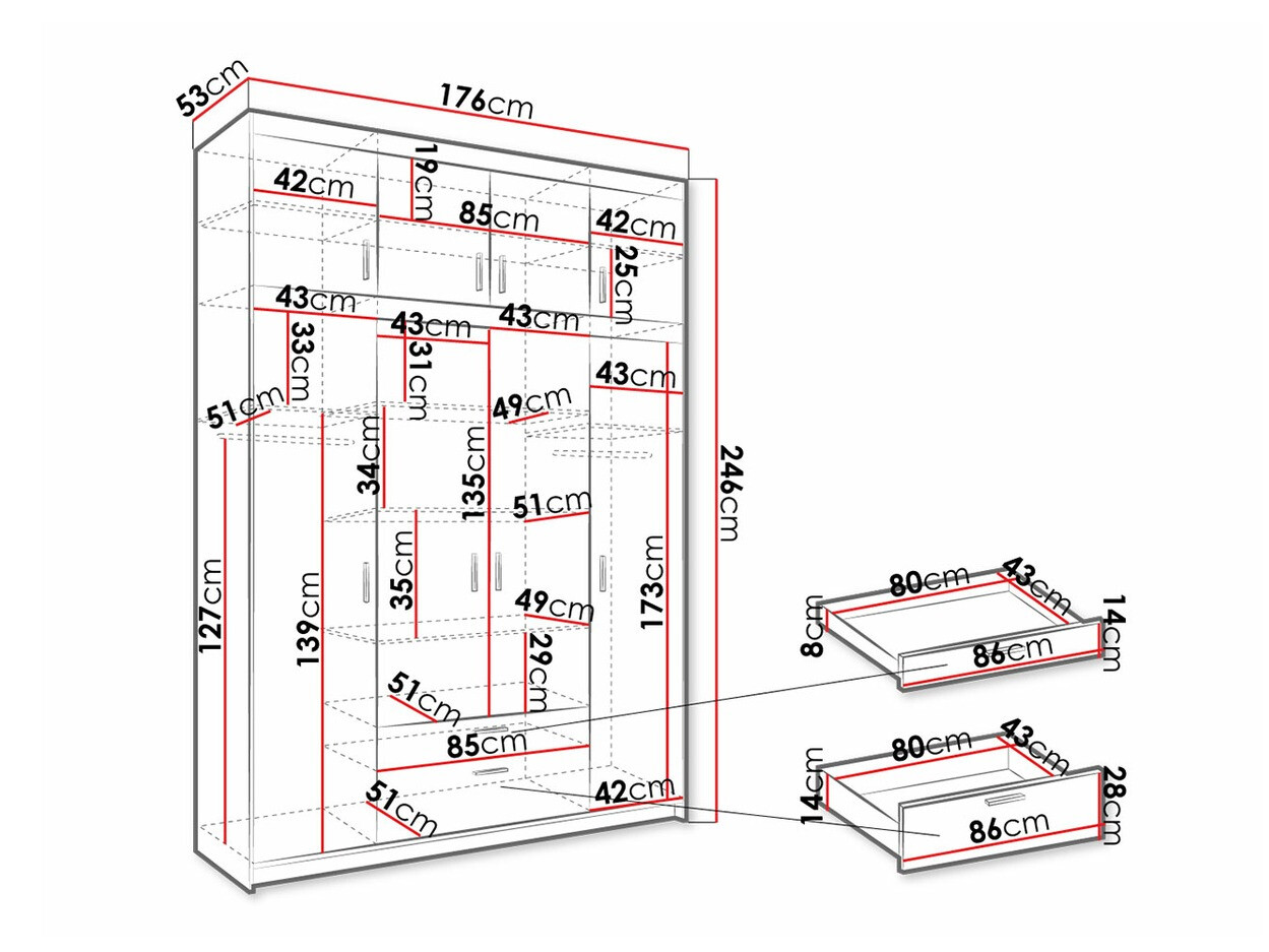 Ormar Novduni 106 (Belo)