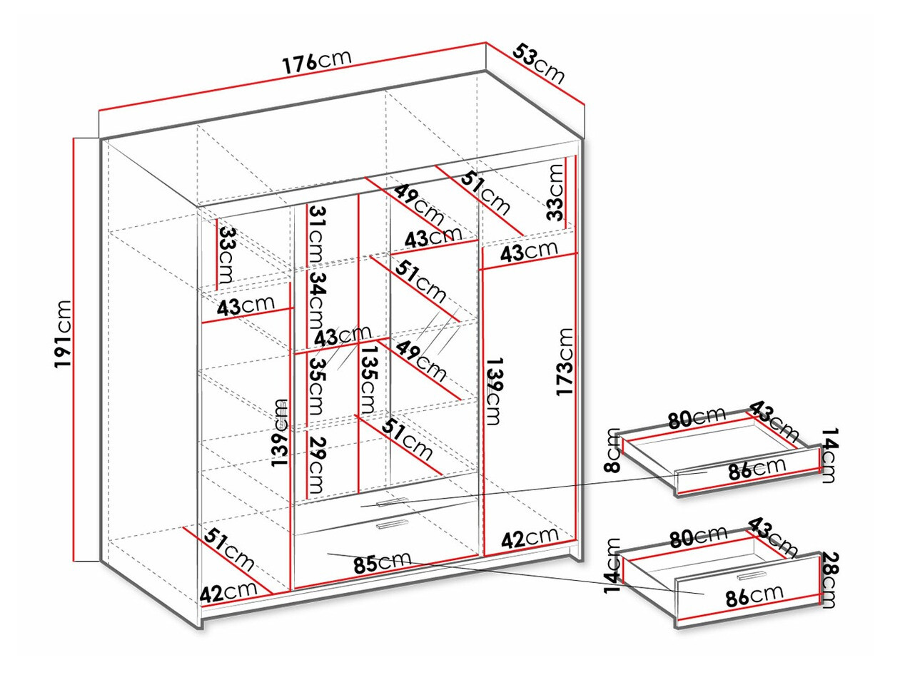 Ormar Novduni 108 (Sonoma hrast)