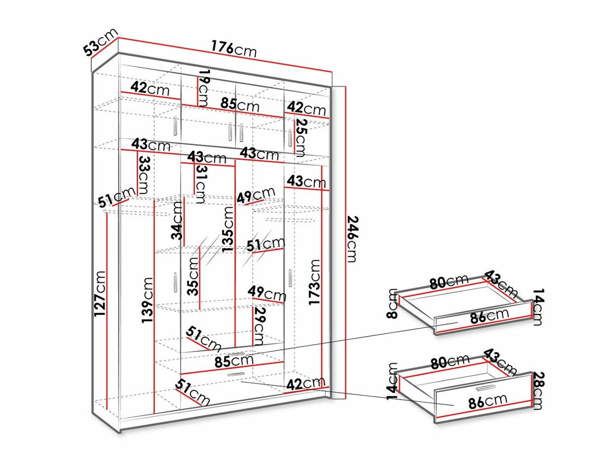 Ormar Novduni 109 (Belo)