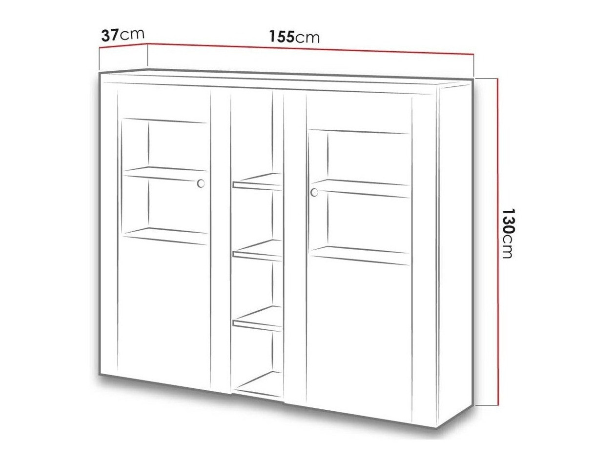 Ormarić Salelbo 105 (Sibu ariš + Trufel hrast)