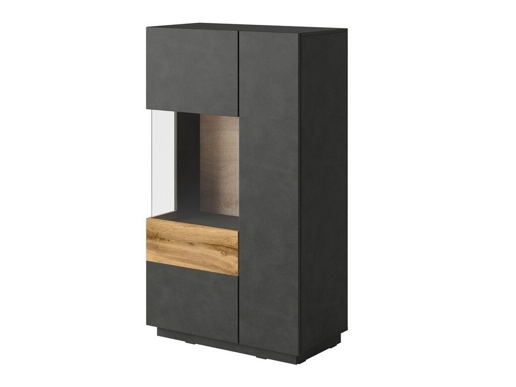 Ormarić Livlore 104 (Matera siva + Hrast Votan)