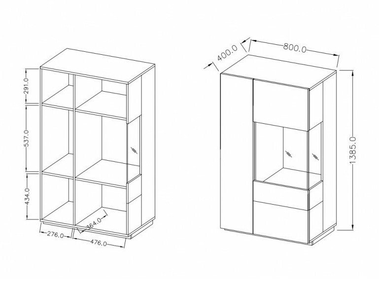 Set za dnevnu sobu Livlore 109 (Matera siva + Hrast Votan)