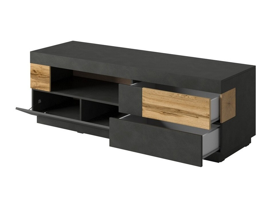 Set za dnevnu sobu Livlore 110 (Matera siva + Hrast Votan)