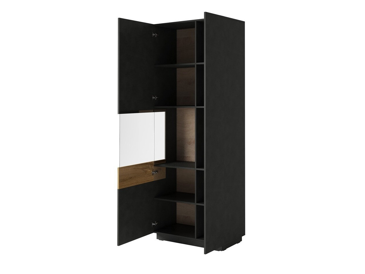 Set za dnevnu sobu Livlore 108 (Matera siva + Hrast Votan)