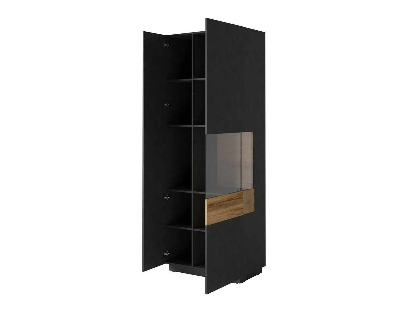 Set za dnevnu sobu Livlore 108 (Matera siva + Hrast Votan)