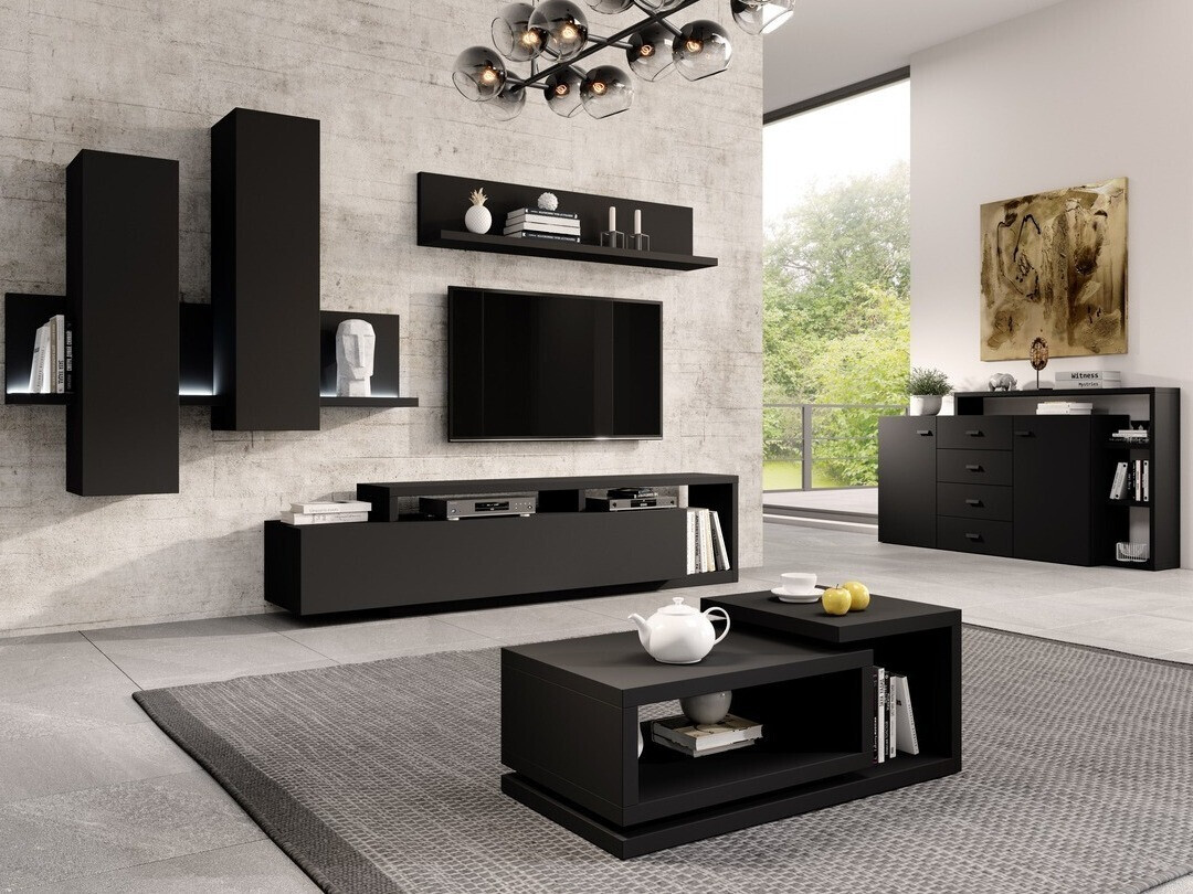 Stočić za kafu Lutiva 104 (Mat crna)