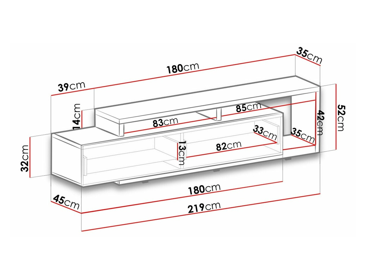 TV sto Lutiva 103 (Antricit (ugalj) + Ribbec hrast)