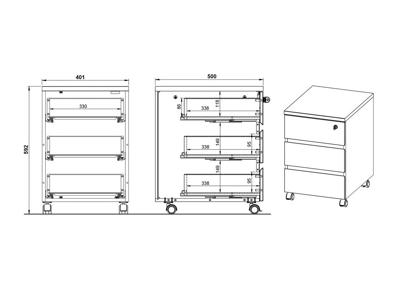 Pokretna kaseta Avirome 100
