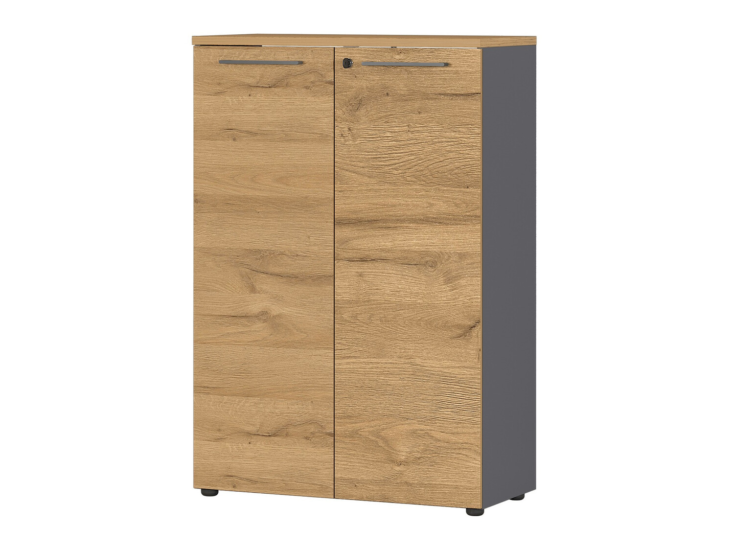 Ormarić Eliromo 102 (Grafit + Grandson hrast)