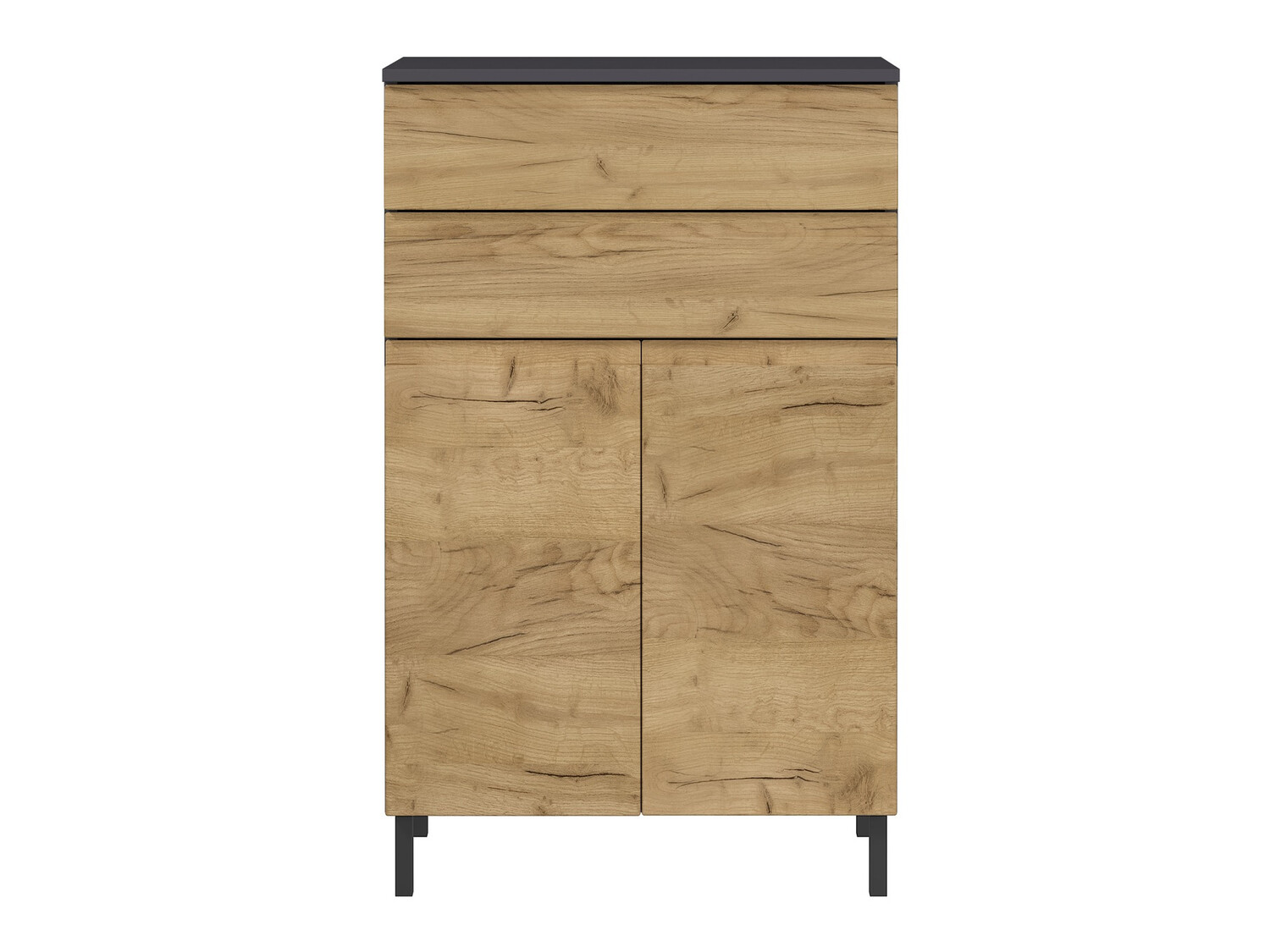 Ormarić za kupatilo Talmira 104 (Graphite + Unuk hrast)