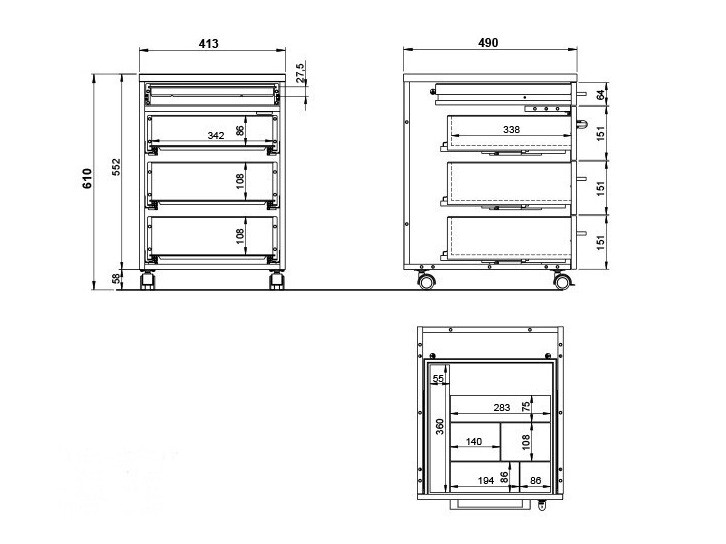 Fiokar Eliromo 107 (Graphite + Unuk hrast)