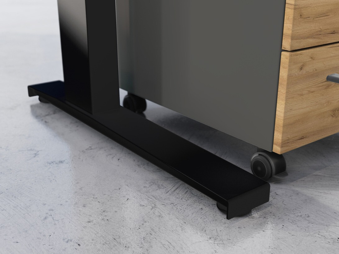 Pokretna kaseta Eliromo 107 (Grafit + Grandson hrast)