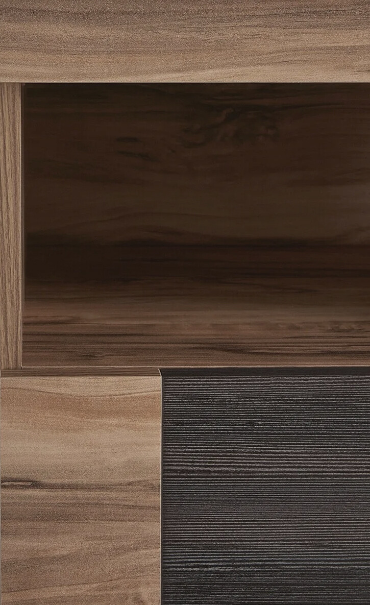 Ormarić Sorciro 107 (Orah + Tamni hrast)