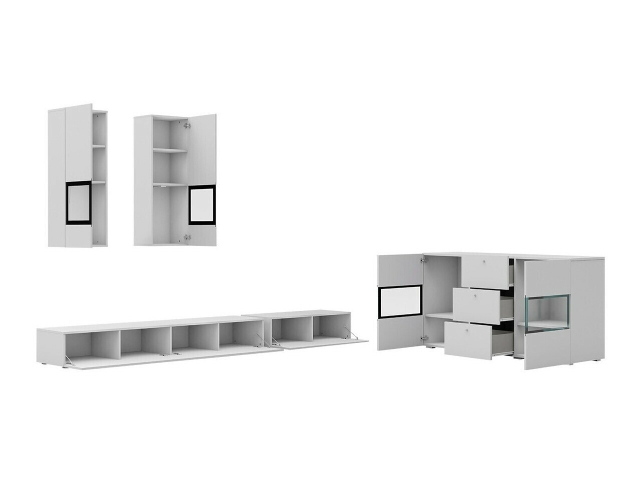 Set za dnevnu sobu Serodeu 104 (Hrast San Remo)