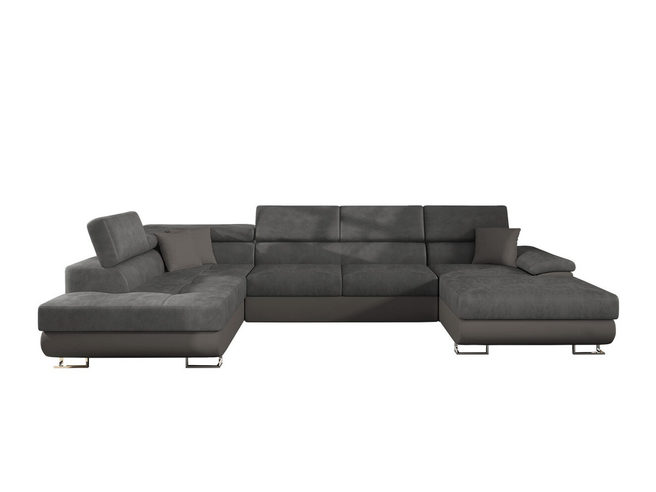 Ugaona garnitura Comfivo Ruta IV (Soft 029 + Uttario Velvet 2971 + Soft 029)