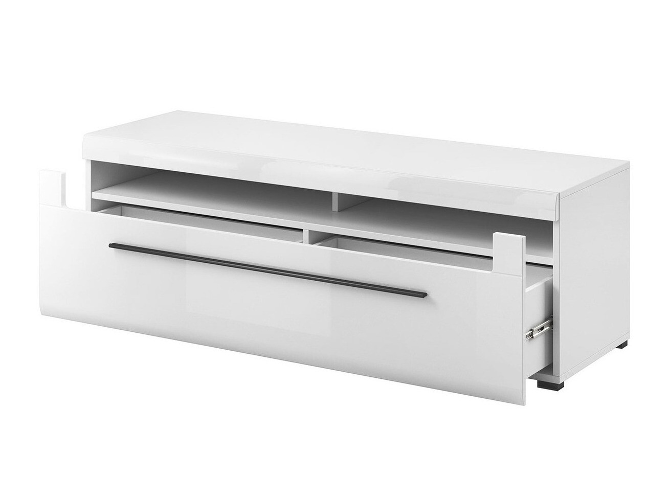 Set za dnevnu sobu Ophsalu 112 (Belo + Sjajno belo)