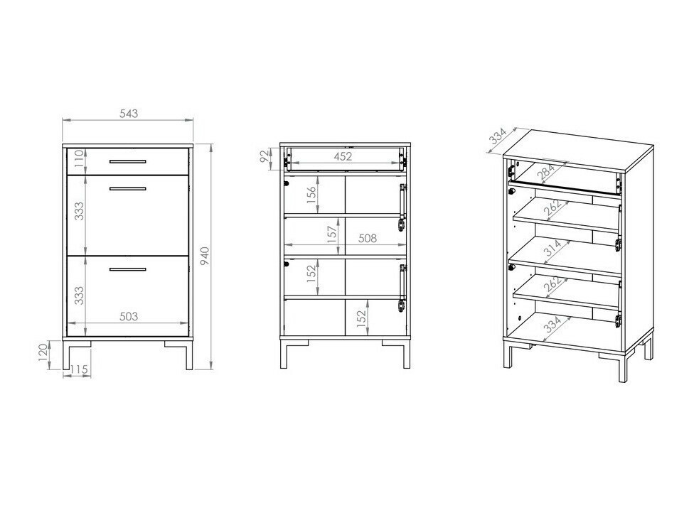 Set za hodnik Larnolo 110
