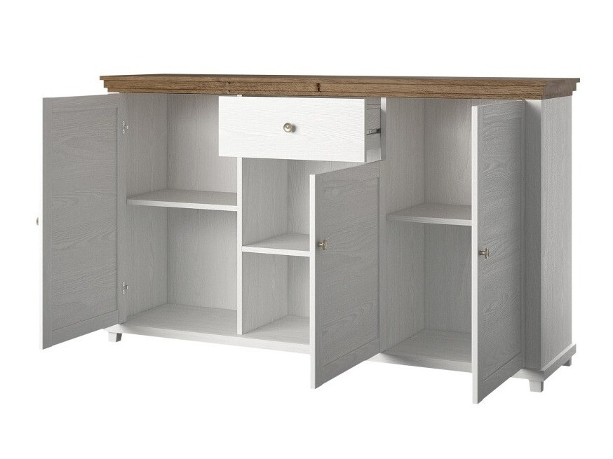 Komoda Tolnue 106 (Beljeni jasen + Храст лефкас)