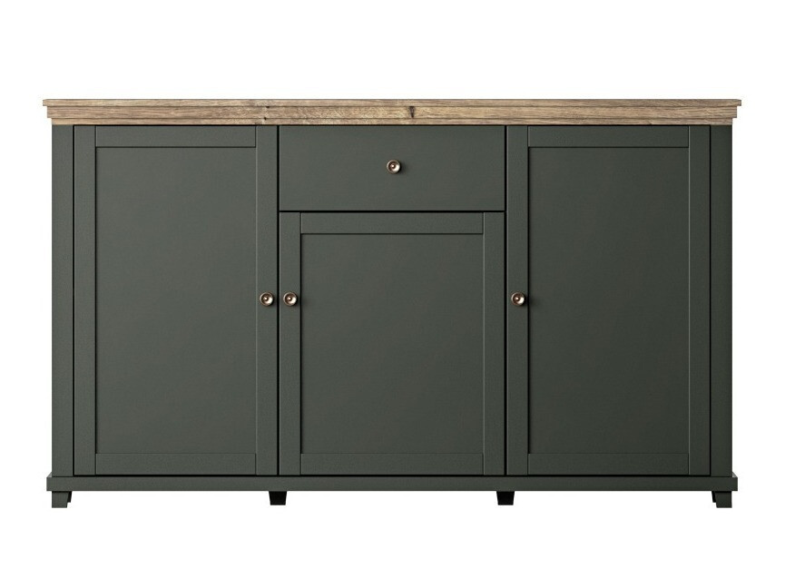 Komoda Tolnue 106 (Tamno zelena + Храст лефкас)