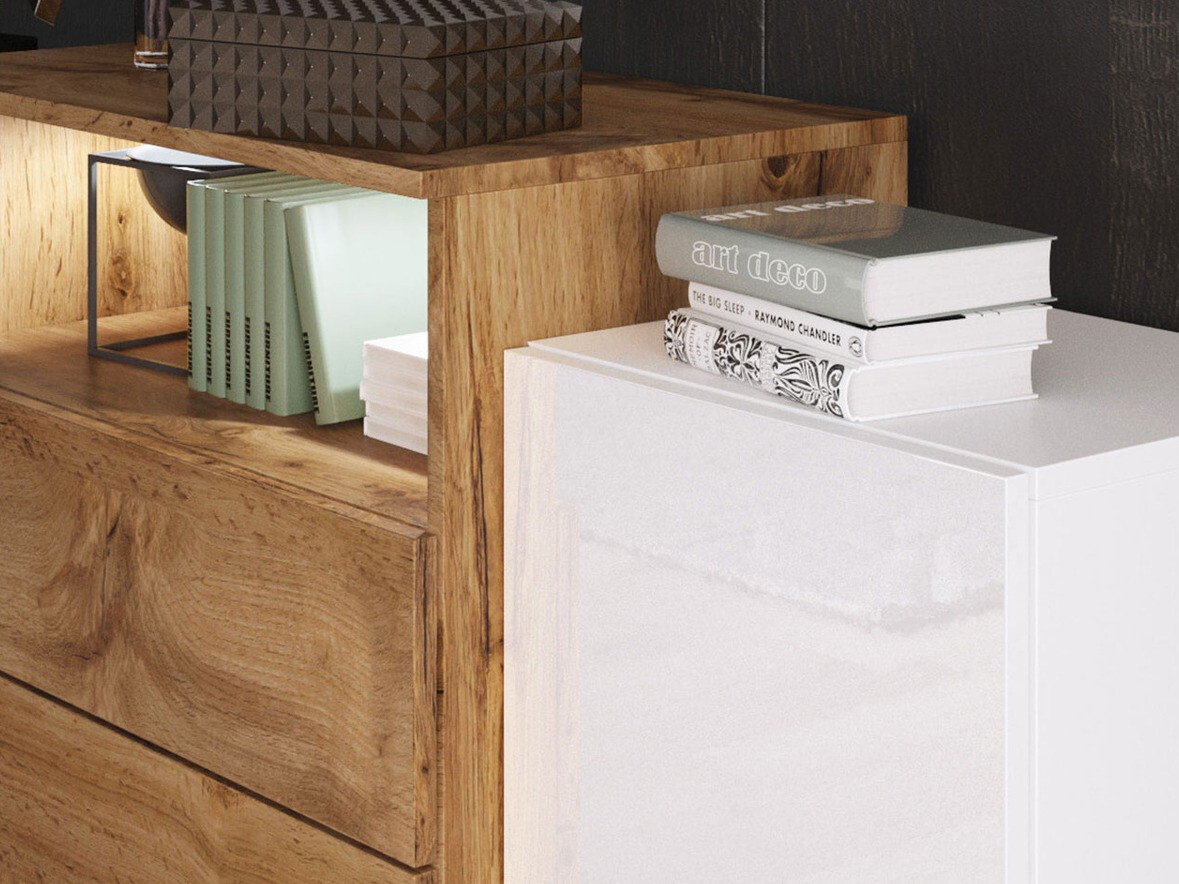 Komoda Sarasota 127 (Hrast Votan)