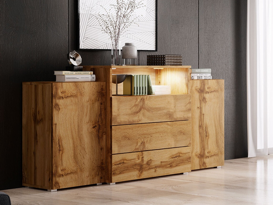 Komoda Sarasota 127 (Вотан храст)