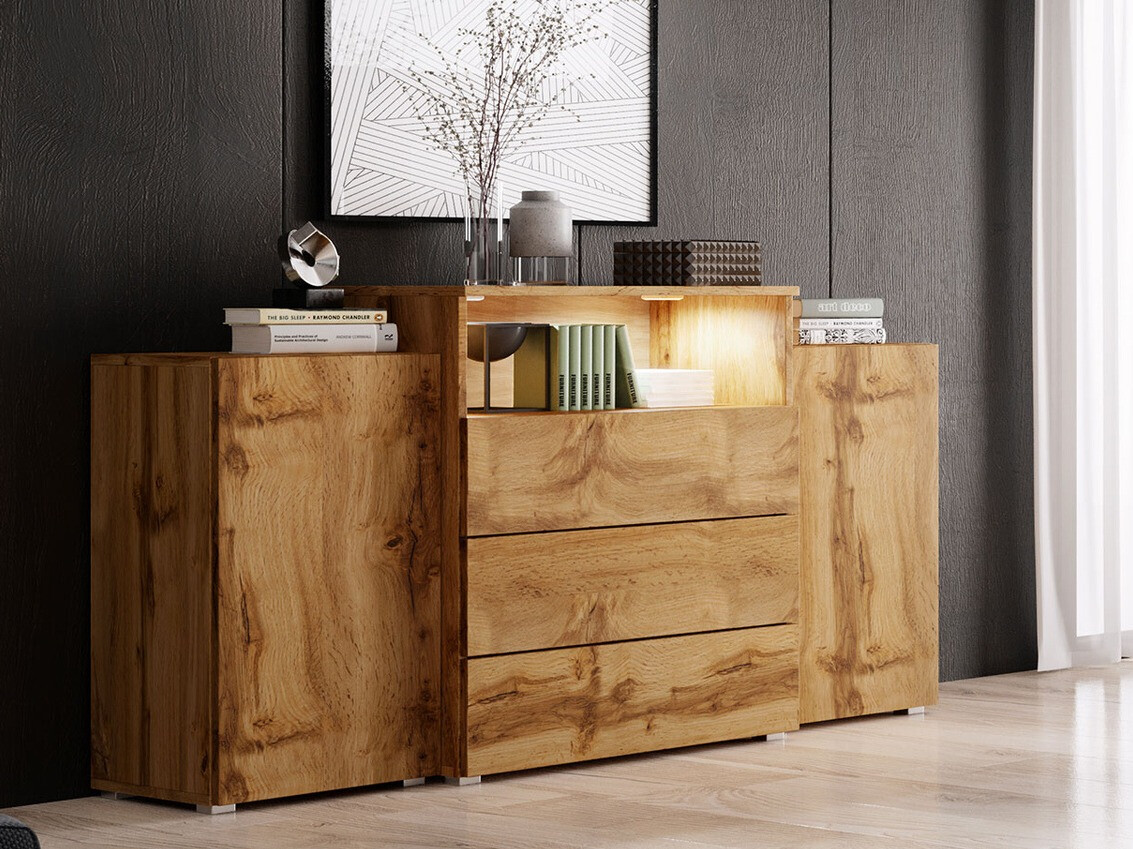 Komoda Sarasota 127 (Вотан храст)