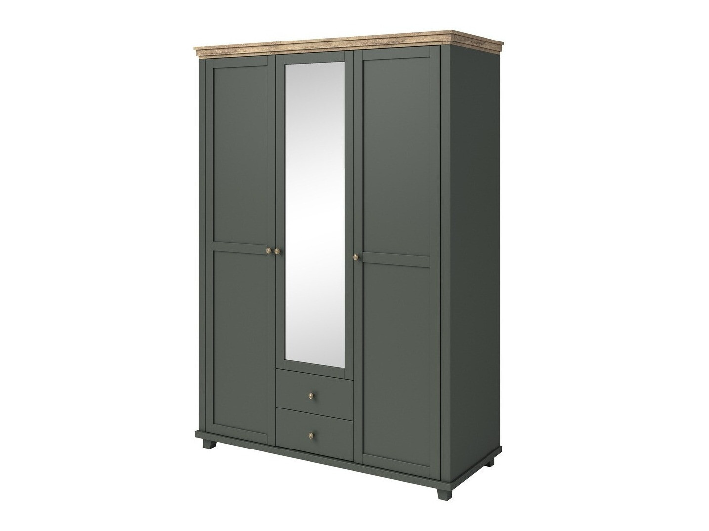 Ormar Tolnue 114 (Tamno zelena + Храст лефкас)