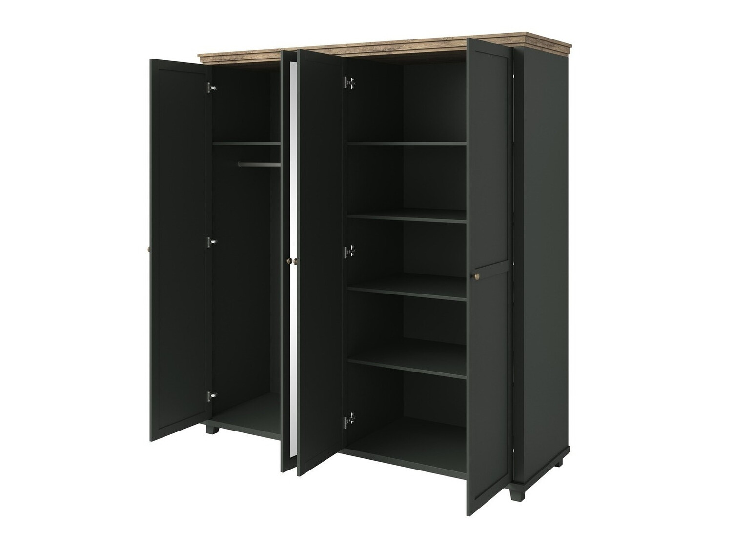 Ormar Tolnue 115 (Tamno zelena + Храст лефкас)