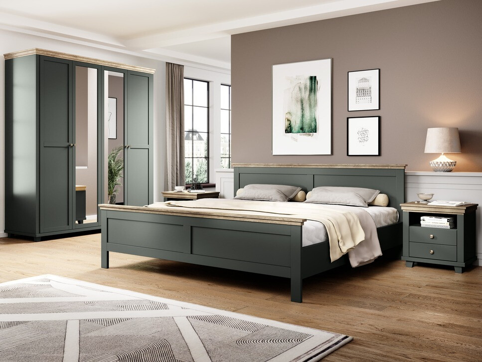 Ormar Tolnue 115 (Tamno zelena + Храст лефкас)