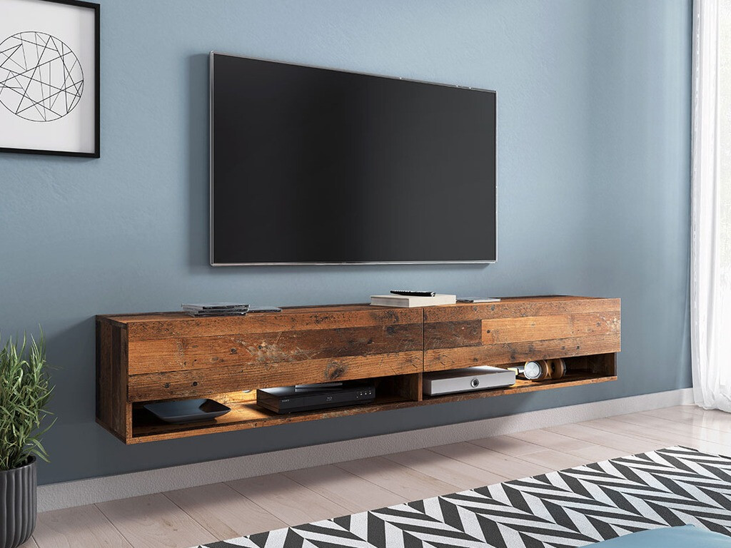 TV komoda Sarasota 119 (Istrošeno drvo)