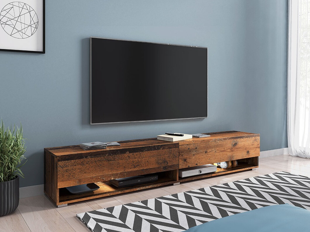 TV komoda Sarasota 119 (Istrošeno drvo)