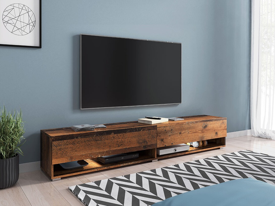 TV komoda Sarasota 119 (Istrošeno drvo)