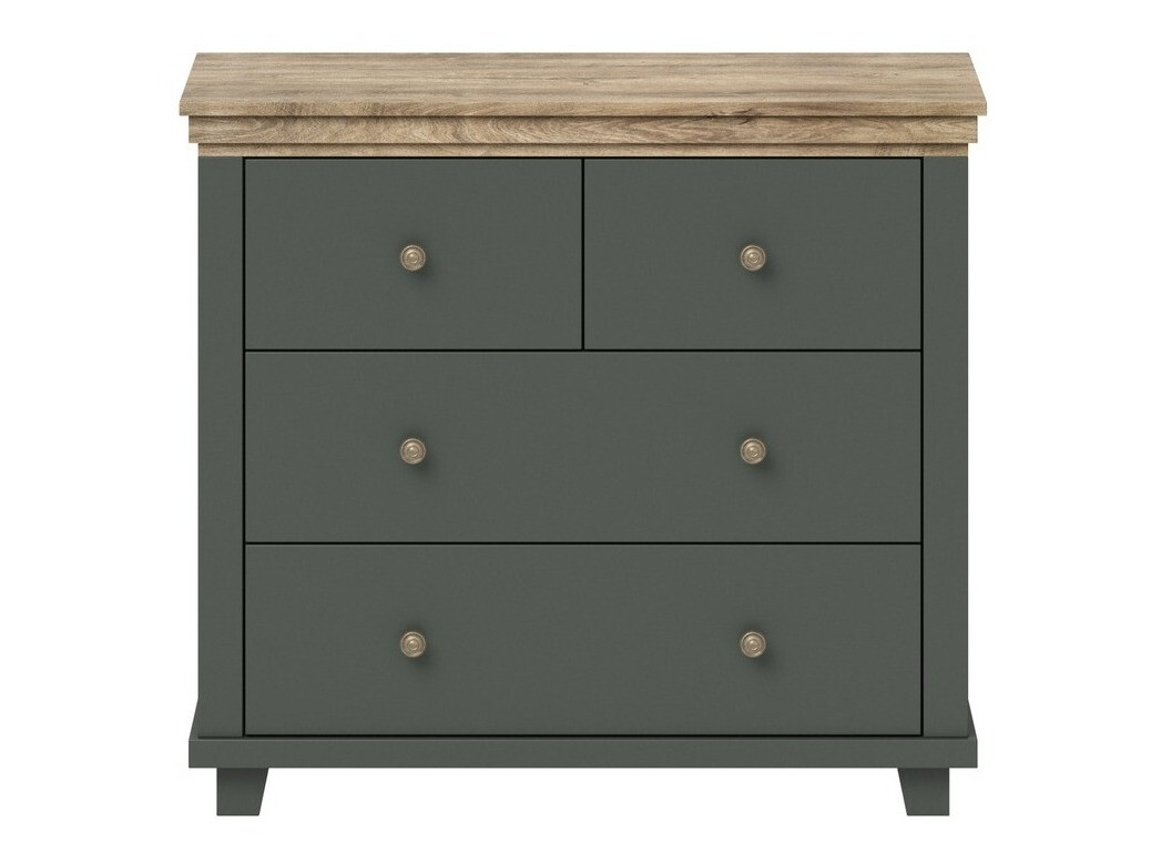 Komoda Tolnue 118 (Tamno zelena + Храст лефкас)