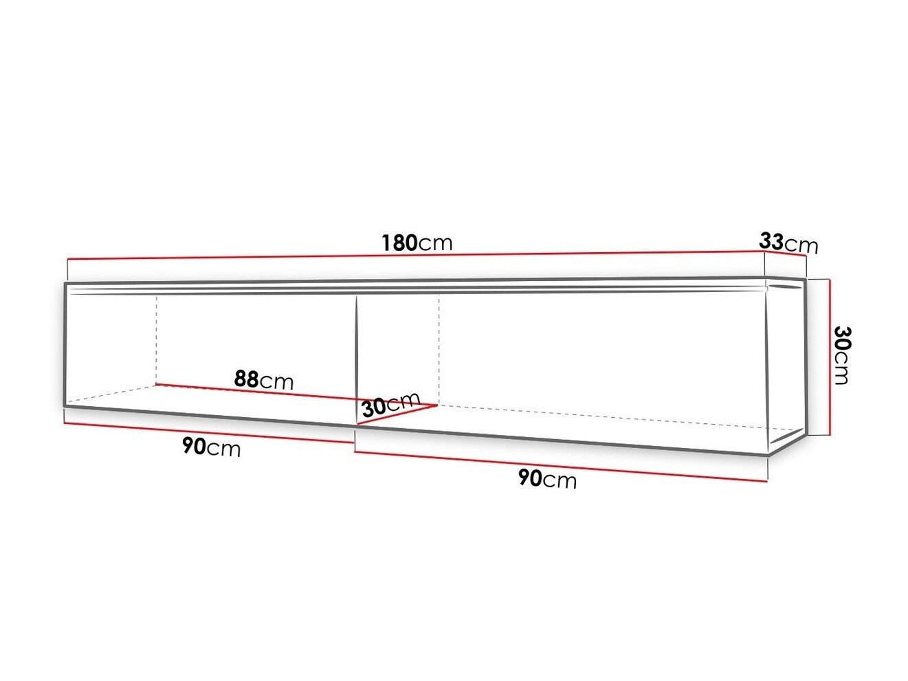 TV sto Sarasota 121 (Вотан храст)