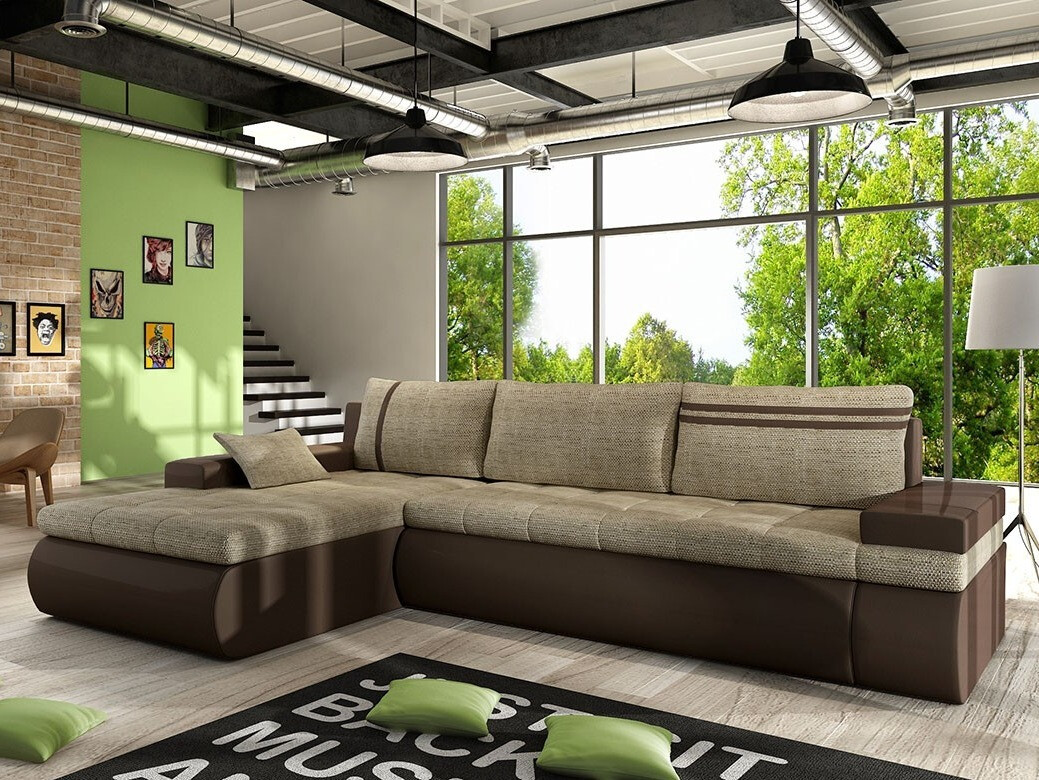 Ugaona sofa Temple 100 (Soft 066 + Lawa 02)