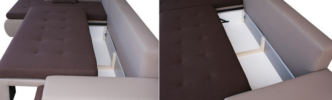 Ugaona sofa Temple 100 (Soft 066 + Lawa 02)