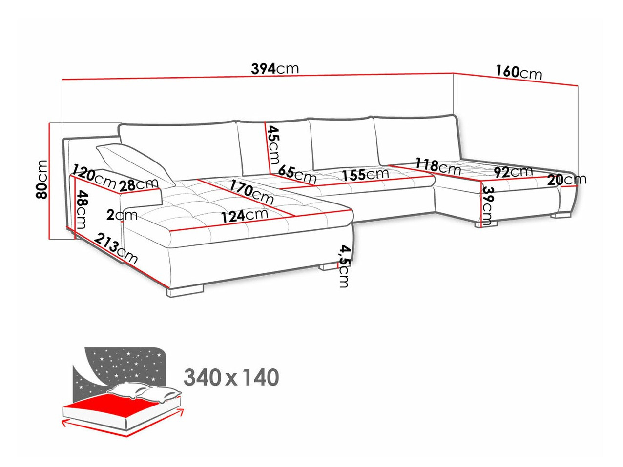 Ugaona sofa Comfivo 248 (Venus Velvet 2932 + Miu 2059)